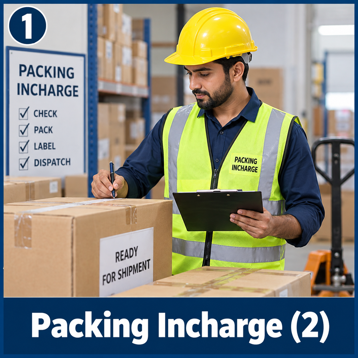 Packing Incharge